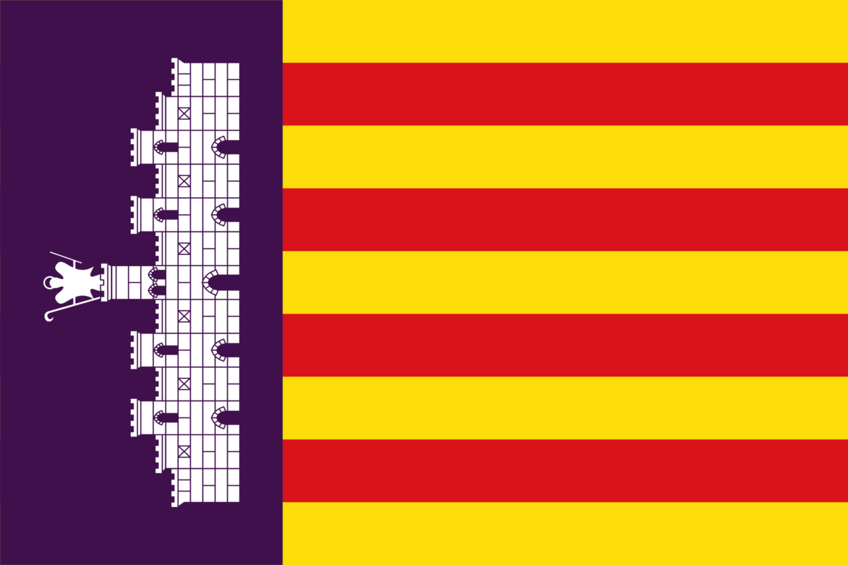 Bandera de Islas Baleares