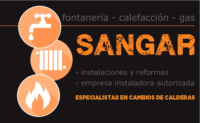 Logotipo Fontaneria Sangar Logroño. La Rioja