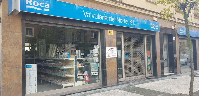 Fachada fontanería Valvuleria del Norte